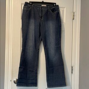 Fashion Bug Blue Flare Wide Leg Jeans